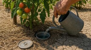 Canicule : ce déchet de cuisine surpasse les systèmes d’arrosage chers pour sauver vos tomates au potager