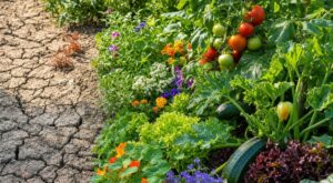 Canicule : ce geste des anciens avec des fleurs au pied des légumes garde la terre fraîche et coupe vos arrosages