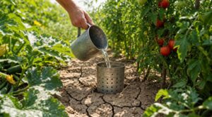 Canicule : si votre potager grille malgré l’arrosage, c’est que vous n’utilisez pas cette boîte enterrée des anciens