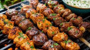 Ces brochettes font l’unanimité au barbecue grâce à ce produit du frigo que personne ne pense à mettre dans la marinade
