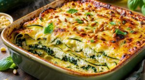 Ces lasagnes de courgettes légères restent ultra gratinées grâce à cette méthode qui évite le plat plein d’eau
