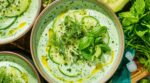 Cet étonnant velouté glacé concombre-yaourt détrône le gaspacho : l’entrée fraîche qui change tout cet été