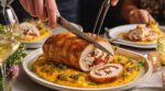Cette ballotine de poulet à la farce italienne bluffe tous les invités, ne faites pas cette erreur de cuisson