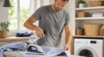 Chemises : cette erreur en les repassant à plat crée les faux plis, le geste rapide des pressings à copier
