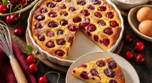 Clafoutis aux cerises : cette erreur quand vous versez la pâte le rend détrempé, 5 minutes au four suffisent