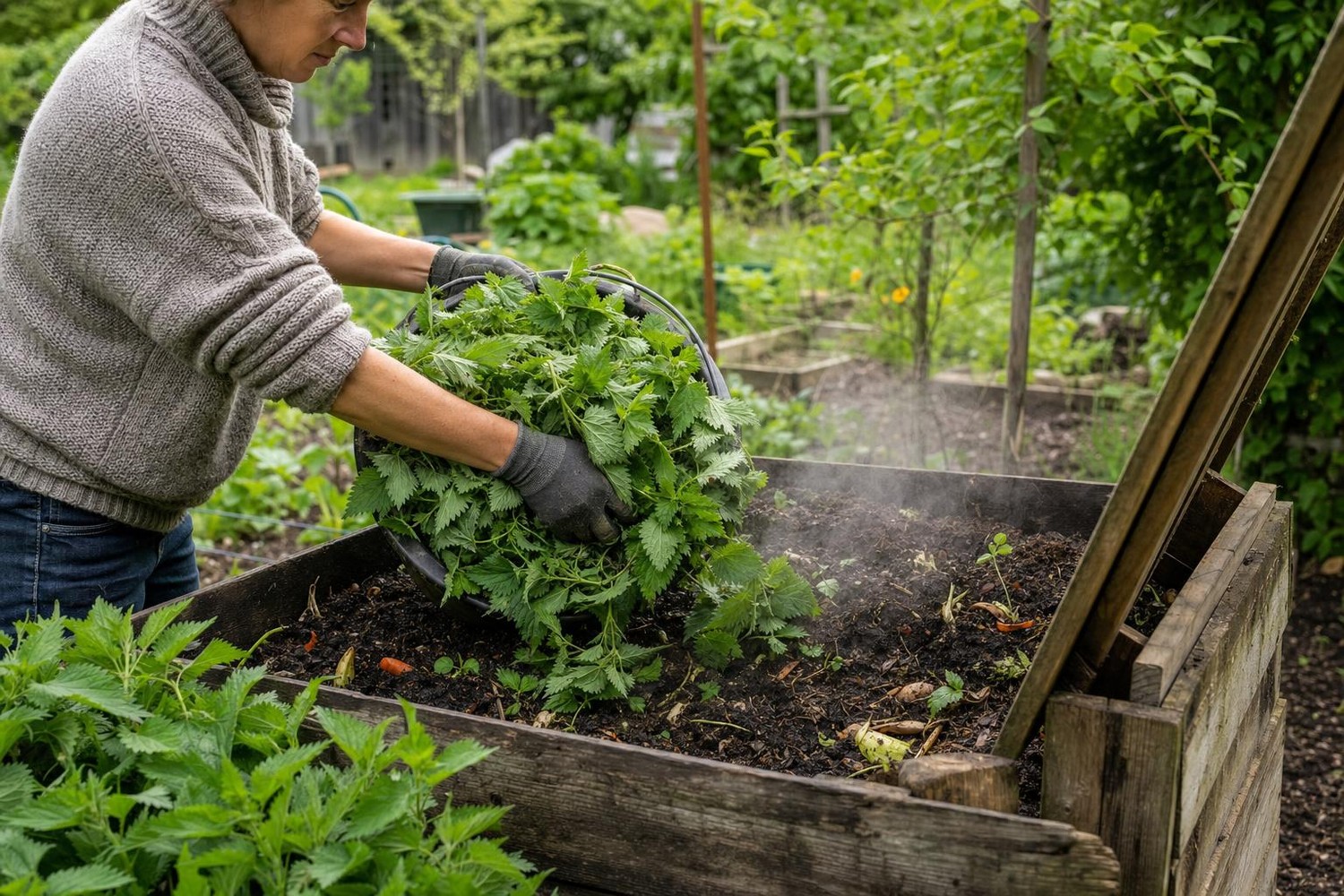Compost qui ne mûrit jamais : cette mauvaise herbe que tous les jardiniers arrachent vous fait gagner 6 mois