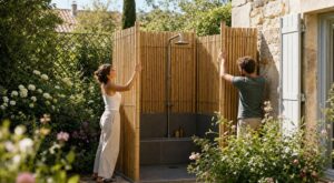 Douche de jardin : ce brise-vue à poser en 1h vous cache enfin des voisins et crée un vrai coin intime