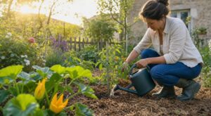 En mai, votre jardin grille ? Ce geste avec le sol permet d&rsquo;arroser beaucoup moins même en pleine chaleur