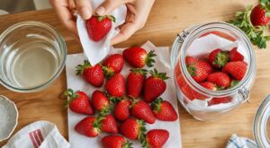 Fraises qui moisissent au frigo en 3 jours : ce simple ingrédient de cuisine les garde parfaites plus d&rsquo;une semaine