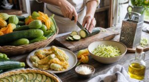 Frigo plein de courgettes ? Cette astuce, même avec les fleurs, les transforme en 5 repas variés sans rien jeter