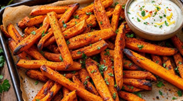 Frites de patate douce au four : ne faites plus ce geste interdit si vous les voulez enfin croustillantes sans friture
