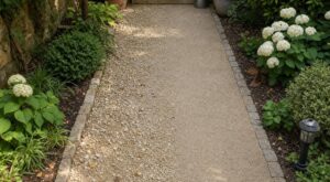 Gravillons qui s’éparpillent : ce produit fluide à moins de 6 €/m² les fige sans béton et sauve vos allées d’été