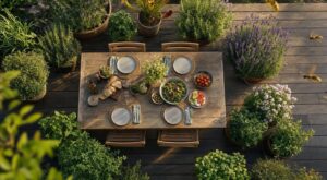 Guêpes à table tout l’été : voici les plantes aromatiques qui créent une barrière naturelle autour de vos repas
