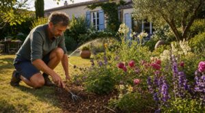 Jardin grillé fin août ? Ces gestes à faire dès maintenant sauvent vos massifs et votre pelouse jusqu&rsquo;à l&rsquo;automne