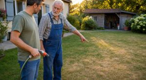 J’arrosais ma pelouse tous les soirs : cette astuce de mon grand-père explique pourquoi elle jaunit et comment l’éviter
