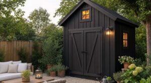 J&rsquo;avais honte de ma cabane de jardin : cette couleur que je refusais depuis des années l&rsquo;a métamorphosée en 48 h