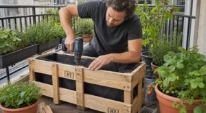 Les Français n’achètent plus leurs jardinières en jardinerie : ce bricolage en bois quasi gratuit les remplace