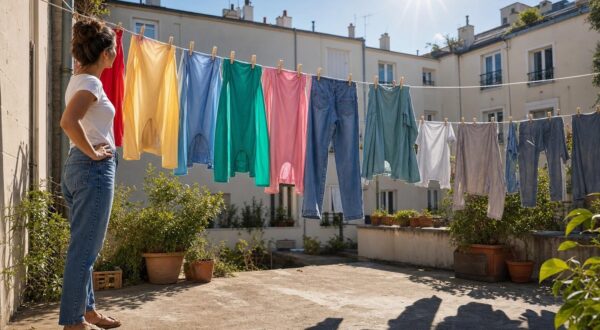 Ma voisine garde ses vêtements comme neufs : ce geste au moment d’étendre le linge évite d’en racheter sans cesse