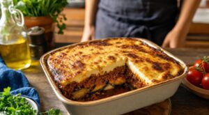 Ma voisine grecque m’a interdit de servir ma moussaka sans ce geste simple : depuis, plus rien ne s’effondre