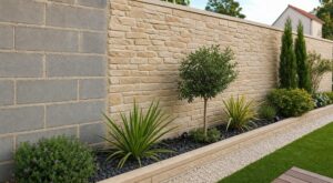 Mur de jardin en parpaings : ce revêtement posé seul en 48 h vous fait dire adieu au crépi en 2026