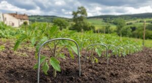 Ne plantez plus ces tuteurs en bois à 4 € : ce vieux accessoire de penderie protège vos tomates 3 fois mieux du vent