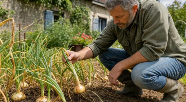 Oignons qui pourrissent au potager : ne faites plus cette erreur d’arrosage qui ruine vos bulbes avant la récolte