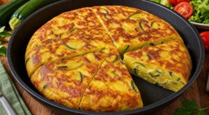 Omelettes sèches le soir : ne faites plus cette erreur, cette tortilla de courgettes change tout en 25 minutes