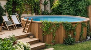 Piscine hors sol qui gâche le jardin : cette astuce week-end la transforme en coin chic que tout le monde admire