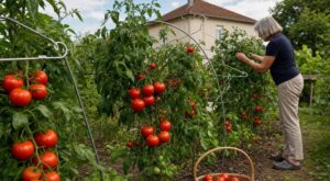 Potager : ce simple accessoire du dressing entre vos tomates empêche vos récoltes de pourrir au sol