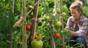 Potager : ce vieux vêtement en nylon que vous jetez peut sauver vos tomates d’un gros problème cet été