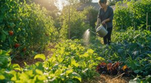 Potager en canicule : cette technique japonaise méconnue garde vos légumes frais sans arroser plus, même en plein soleil