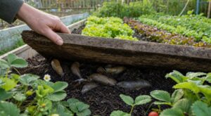 Potager : les anciens posaient ce morceau de bois près des rangs, ce qu’ils y trouvaient au matin sauvait vos salades