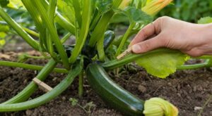 Si vos courgettes blanchissent, ce petit accessoire en bois peut encore sauver votre récolte sans un gramme de fongicide