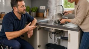 Si votre évier pue et que l’eau s&rsquo;écoule mal : ce rituel qu’un plombier fait chez lui vous évite une facture de 250 €