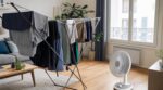 Si votre linge met des jours à sécher, ce petit appareil près de l’étendoir change tout en appartement