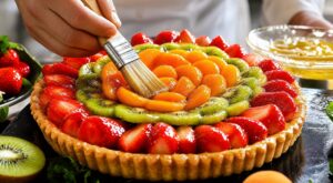 Tarte aux fruits qui se dessèche au frigo : ce secret de pâtissier méconnu la rend brillante en 2 minutes