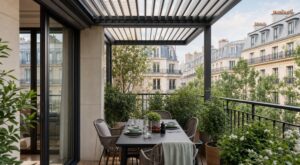 Terrasse : pourquoi plus personne ne pose de voile d’ombrage et mise tout sur ce système à lames orientables