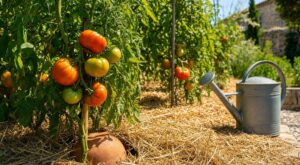 Tomates en canicule : ce geste simple des jardiniers expérimentés évite l’arrosage quotidien et sauve vos récoltes