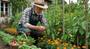 Tomates : le basilic ne protège presque rien, cette fleur qu’un maraîcher plante depuis 30 ans fait toute la différence