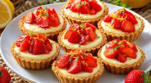 Trop chaud pour allumer le four ? Ces tartelettes fraise-citron sans cuisson crousti-fondantes cachent un geste à éviter