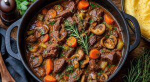 Une mamma italienne m’a montré ce ragoût au vin rouge plus léger que le bourguignon : je ne fais plus que lui