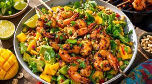 Adieu chipolatas : ce duo brochettes de la mer et salade exotique express va bouleverser vos barbecues d’été