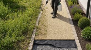 Allées en gravier envahies : cette astuce naturelle et ce système caché sous les cailloux stoppent les mauvaises herbes