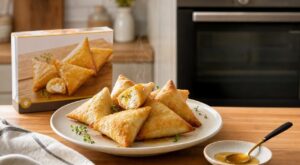 Apéro : oubliez les feuilletés surgelés, ces samoussas chèvre-miel prêts en 20 min croustillent grâce à ce geste