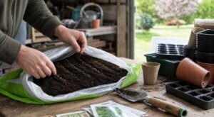 Arrêtez d’acheter godets et barquettes : ce sac entamé au garage suffit pour tous vos semis du printemps