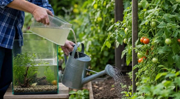 Arrêtez de jeter cette eau que vous videz toujours dans l’évier : vos tomates ne donneront plus jamais pareil au potager