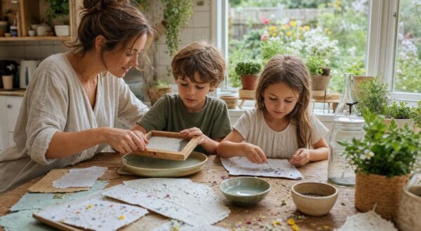 Arrêtez de jeter vos vieux journaux : ce DIY de carte à planter en 30 min les change en prairie fleurie