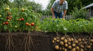 Au potager, ne plantez jamais ces deux légumes côte à côte : sous terre, ils ruinent vos récoltes en silence