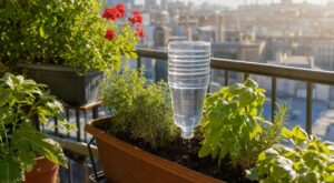 Avant de partir en vacances, ce geste avec une simple bouteille sauve vos jardinières sans les noyer