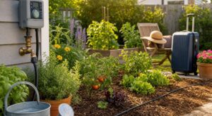 Avant de partir en vacances, ces gestes que la plupart oublient évitent le choc du jardin grillé au retour